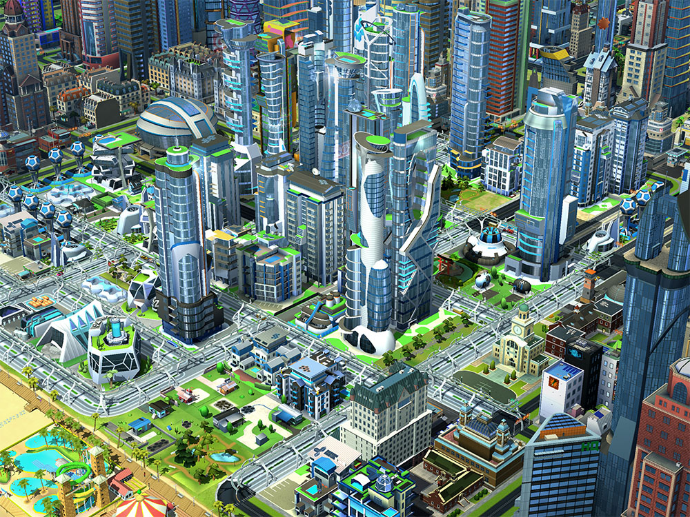 Simcity Buildit にドローンが登場 新企業 Omega Co の配信がスタート Appliv Games