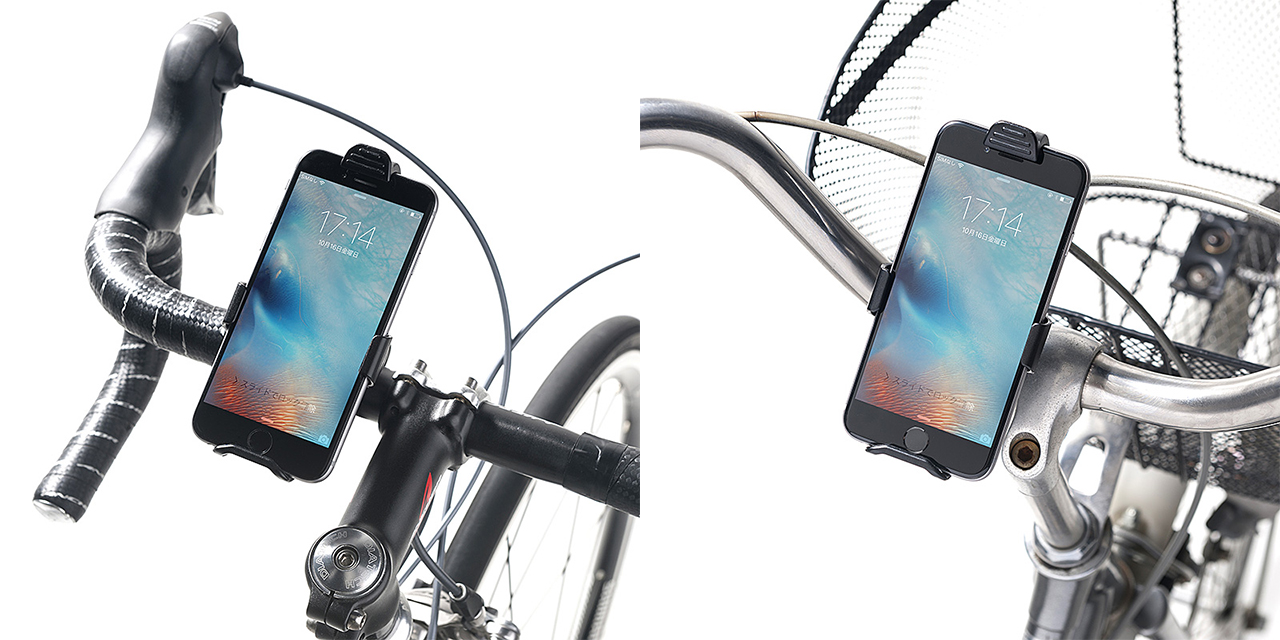 工具不要で取り付け可能な自転車用スマホホルダーが発売！ アクション 