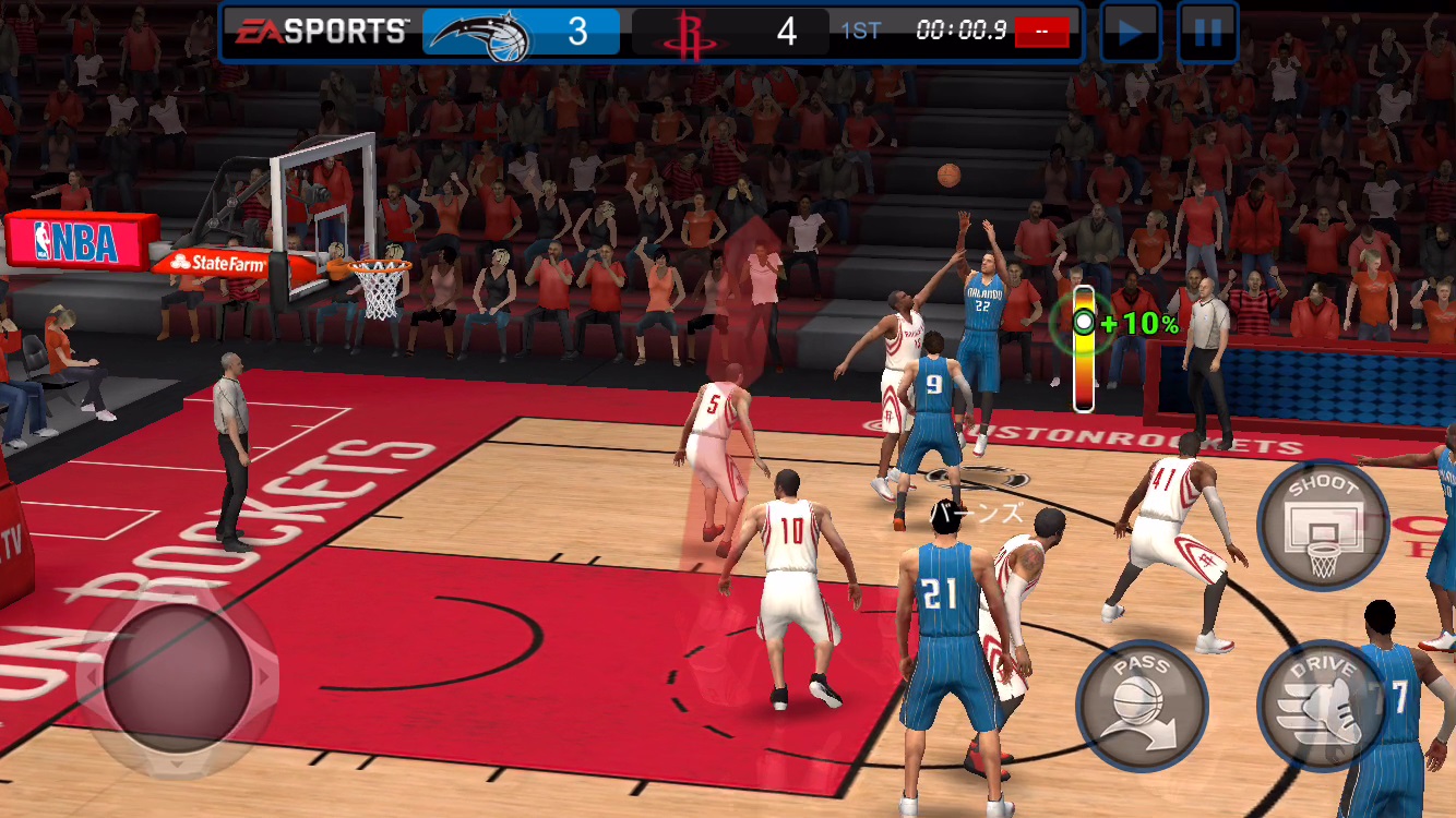 Nba Live Mobileバスケットボール ゲームレビュー Appliv Games