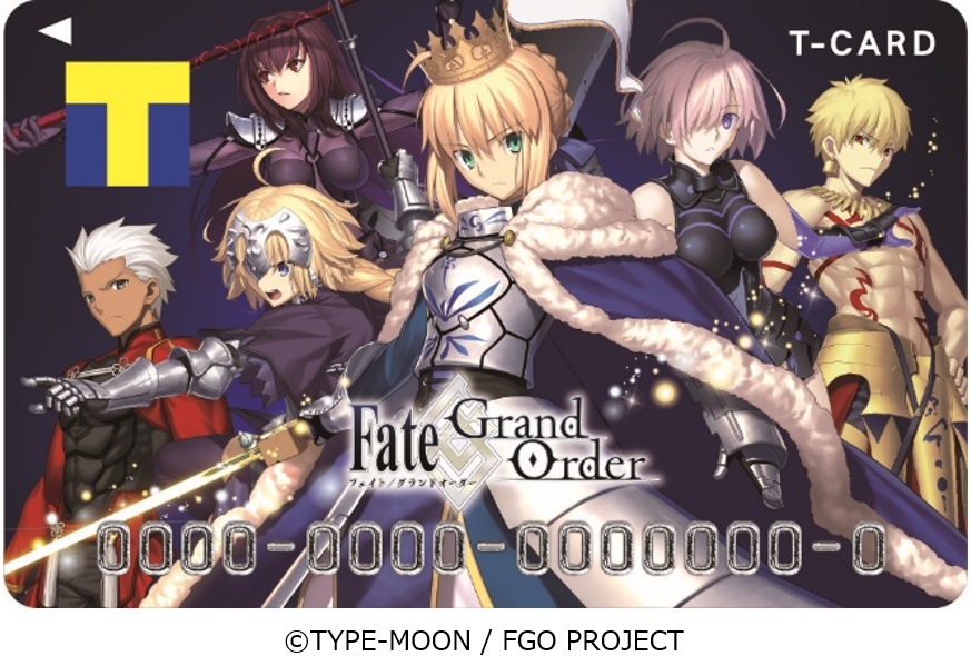 Fate Grand Order のtポイントカードが登場 3月28日よりtsutayaで販売開始 Appliv Games