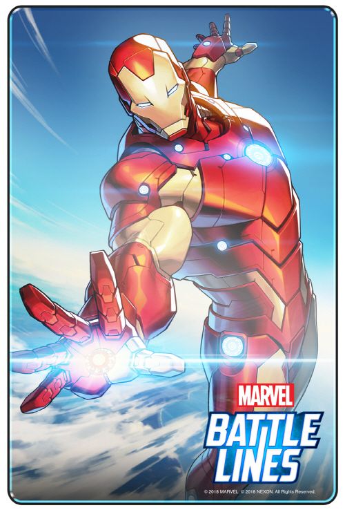「アイアンマン」や「スパイダーマン」などがカードになって戦う『MARVEL Battle Lines』が発表！