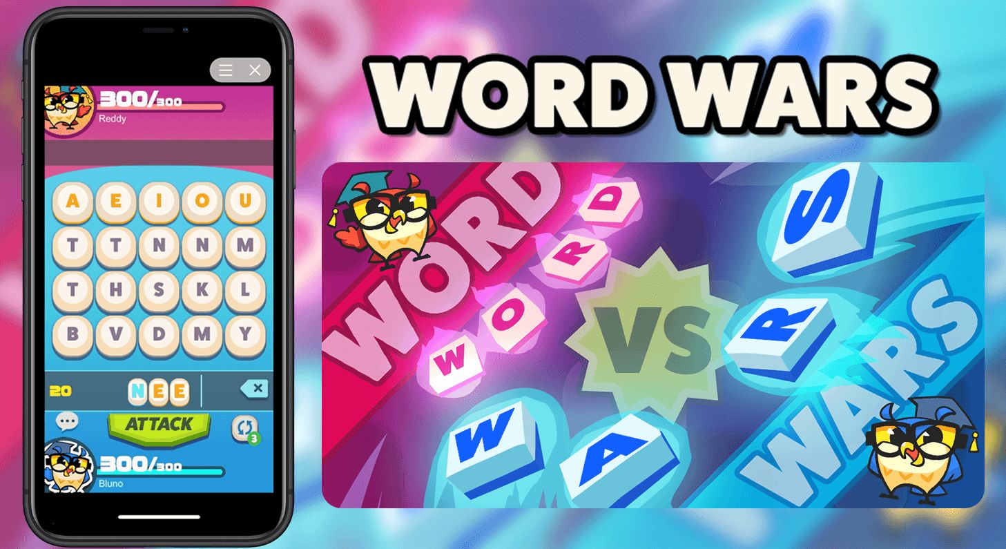 新作英語しりとり対戦ゲーム Wordwars が11月11日 月 より配信開始 Appliv Games