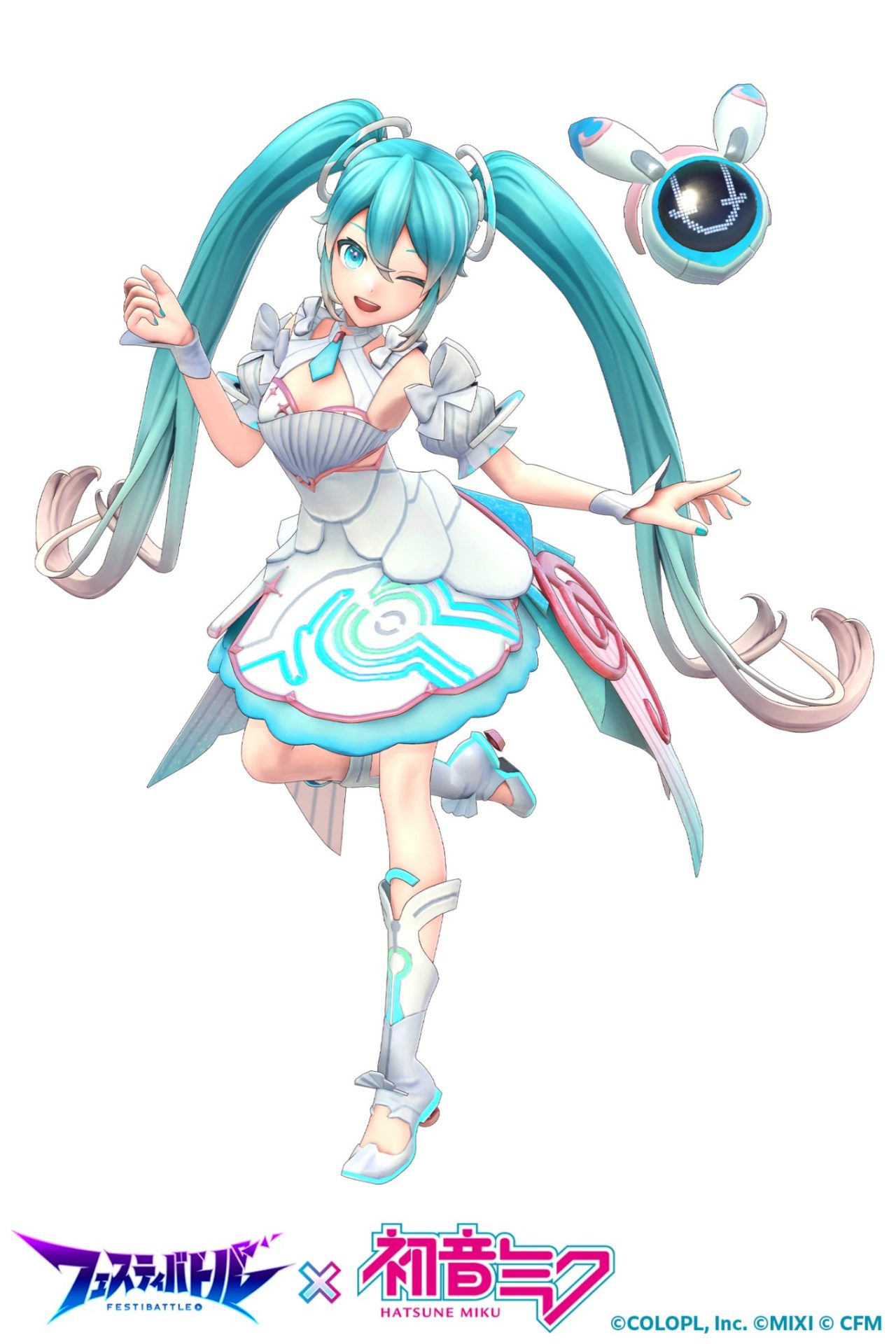 『フェスティバトル』に「初音ミク」参戦！ ゲーム内配信で初音ミクのライブも開催！